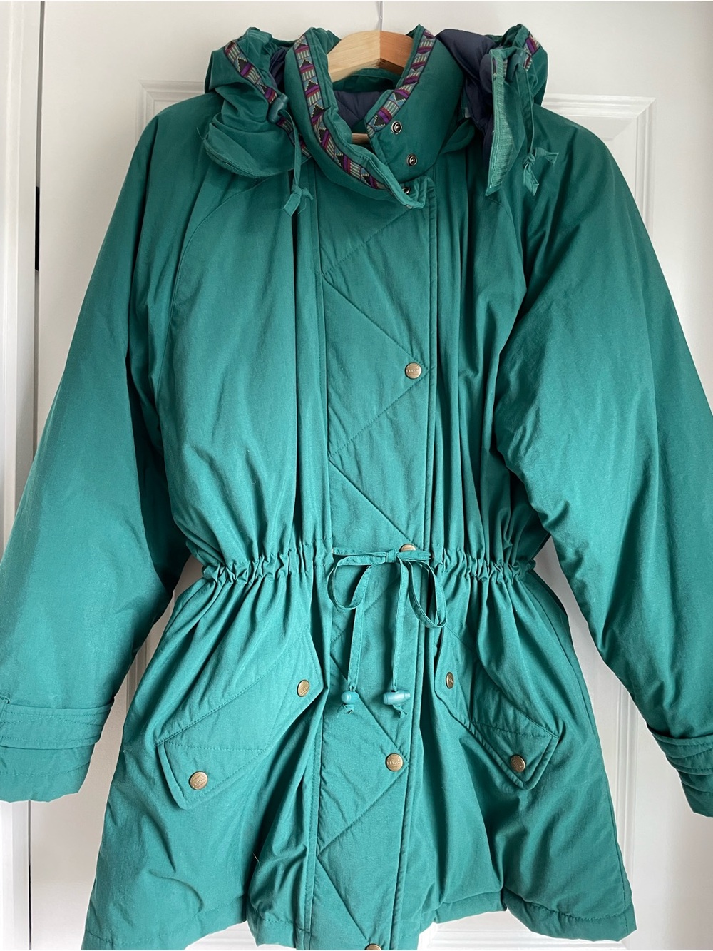 L.L. Bean Women's Down Hooded Drawstring Parka